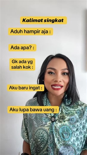 Jane Elisabet on Instagram: "Kalimat singkat bahasa Inggris #bahasainggrismudah #bahasainggris #fyp #bahasainggrisgampang #bahasainggrisnya #bahasainggrisdasar #bahasainggrisonline #fypシ❤️💞❤️"