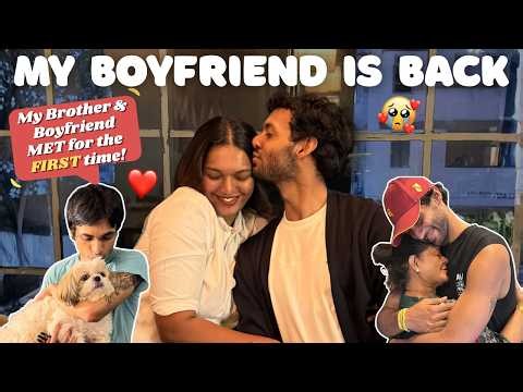 My BOYFRIEND & BROTHER met for the FIRST TIME! 😍 Movie Premiere, events & more #HustleWSar