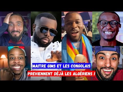 🚨 MAITRE GIMS AND THE CONGOLESE ALREADY WARN THE ALGERIANS 🔥