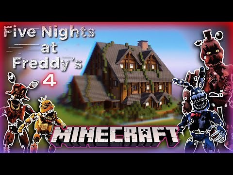 FNaF 4 House - Minecraft Build Process & Showcase!