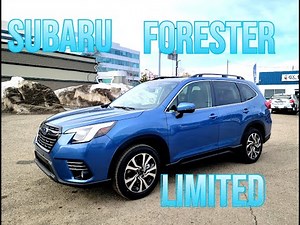 2023 Subaru Forester Limited 2.5L Horizon Blue Pearl 23FR9456