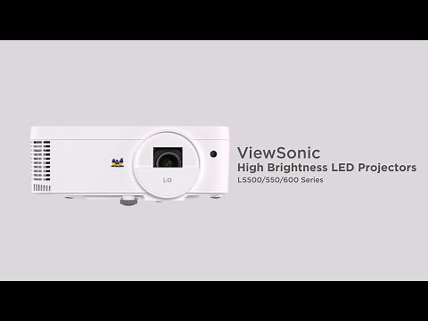 ViewSonic LS500W/WH & LS550W/WH & LS600W - Product Feature Video | Luminous Superior Series
