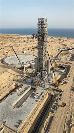Space Launch Facility Built From Scratch 🚀 Cinematic AI Construction Timelapse