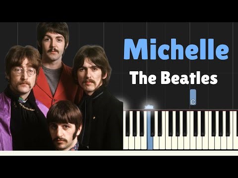 🎹 Michelle - The Beatles | EASY Piano Tutorial With Original Vocals! 🎶