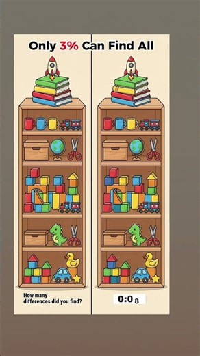 how many can you spot? #spothedifference #challenge