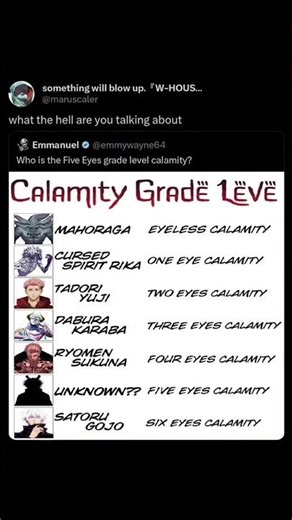 The calamities of JJK ! ft. Mahoraga #jujutsukaisen #animememes #jjk #animemes #mahoraga #sukuna