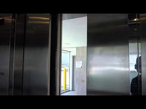 Schindler Traction Elevator at Red Garage by Nordstrom, Galleria Mall in Houston, TX.