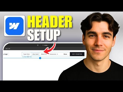 How To Make A Header With Webflow (Tutorial 2026)