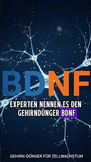 🧠 Brain booster BDNF: How to grow new brain cells!