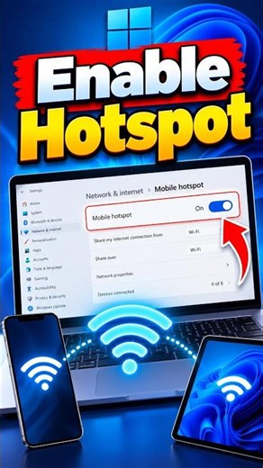 How To Enable Hotspot in Windows 11 ( 2026 )
