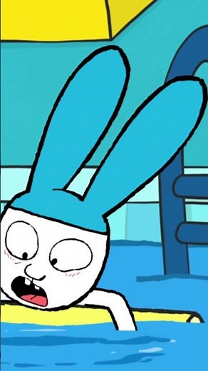 Simon #shorts *Swimming lesson* #simon #cartoonforkids