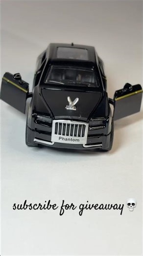 Rolls-Royce Phantom Diecast Scale Car Review | Luxury in Miniature💀 #rollsroyce #diecast #viral#toy