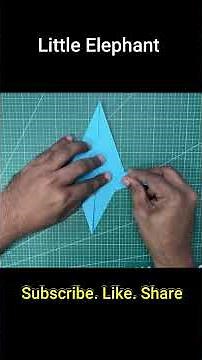 🐘 Little Elephant Origami | Easy Paper Elephant Tutorial for Beginners | Plyzzle