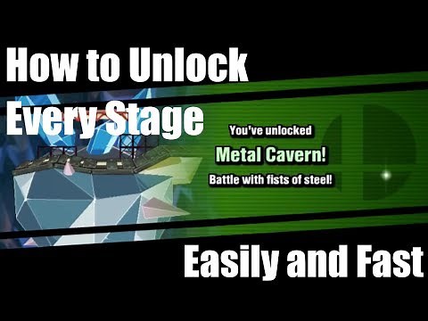 UNLOCK ALL STAGES IN Super Smash Flash 2 | 100% Working