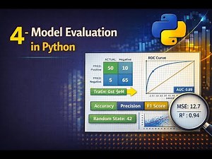Comprehensive Guide to Model Evaluation Techniques in Python for Machine Learning