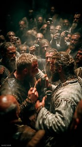 Long before freestyle rap or battle culture, early poets practiced an art known as flyting: a formal exchange of insults performed in verse. Documented as far back as the early medieval period, flyting took place in public settings where sharp wit, rhythm, and verbal precision established superiority. These contests were more than playful taunts; they served as social trials where reputation, honor, and poetic ability were openly tested. Flyting appeared across Norse and Anglo-Saxon societies, e