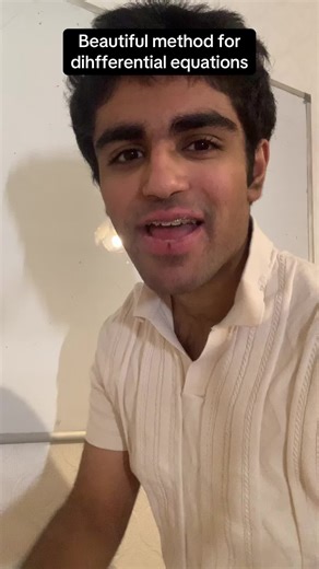 Integrating factor is truly beautiful stuff #maths #alevels #math #calculus #highschool