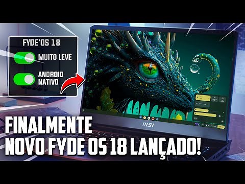 Lançou o FydeOS 18 pra acabar com o ChromeOS Flex! 🤯 Sistema operacional com Android para seu PC!