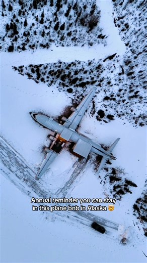 Remember when we stayed in a plane? #alaska #airbnb #vrbo | air bnb