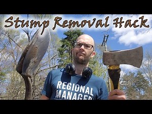 Digging out a stump? Try this hack.