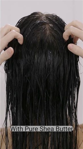 Deep Repair & Shine | Shea Retention Shampoo + Shea Butter Mask #shorts #beautygarage #haircare