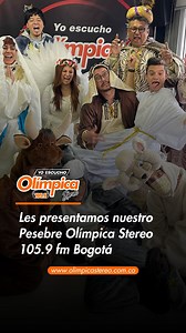 Llegó diciembre y en Temprano es Más Bacano recreamos el pesebre. Descubre cuáles son los personajes que nos acompañaron en la mesa. | Olimpica Stereo Bogota 105.9