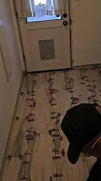 How to remove tile leveling clips on floor #tilework #satisfying #tilelife #skills #diy #fyp