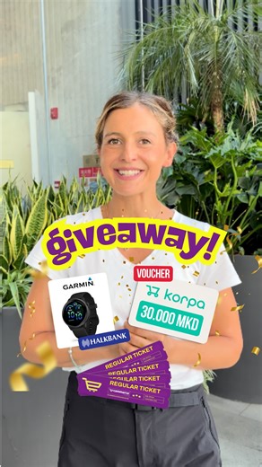 Nina Angelovska on Instagram: "GIVEAWAY-от е завршен🎉 Им благодариме на сите што учествуваа - победници се: 1️⃣ @e_tashkovska - ваучер од 30.000 ден. од @korpa.mk 2️⃣ @angelokarakulev - Garmin Vivoactive 6 powered by @halkbank.skopje 3️⃣ @_sarchell - 4 билети за @ecommerceconference Честитки на победниците. ——- Во пресрет на најголемата конференција за е-трговија, заедно со нашите партнери @halkbank.skopje и @korpa.mk доделуваме: ⌚️ Smartwatch Garmin Vivoactive 6 🛒 Ваучер од 30.000 ден. за нар