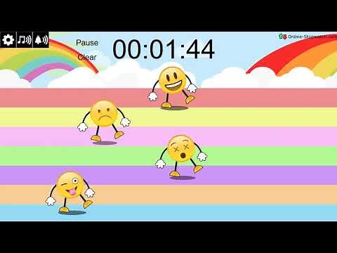 5 minute Emoji Race Timer