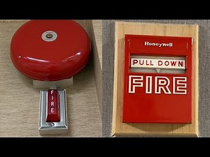 Rare Fire Alarm Testing | Honeywell Bells
