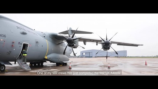 A Royal Air Force Atlas C1 (A400M) transport aircraft has been refuelled in the air for the first time. In trials conducted recently by RAF Brize Norton based 206 Squadron, the large transport aircraft received fuel from a Voyager air-to-air refuelling tanker. | RAF Brize Norton