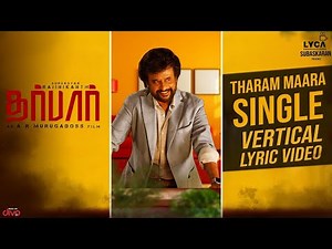 DARBAR (Tamil) - Tharam Maara Single (Vertical Lyric Video) | Rajinikanth | AR Murugadoss | Anirudh