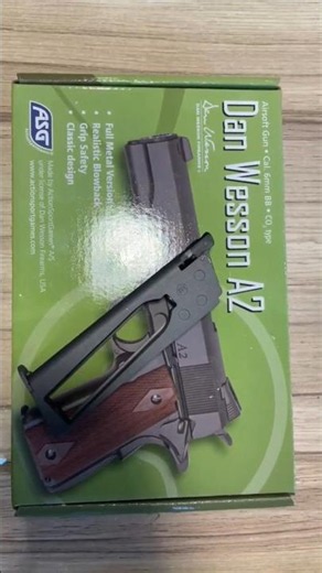 Dan Wesson model A2 1911 Blowback Airgun#shortsfeed #airsoft #umarexairguns #edc #shorts #1911pistol