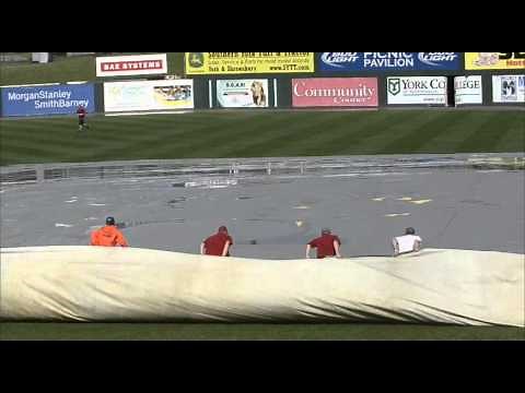 Baseball field tarp