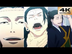 Kenjaku 4K Clips For Editing | Jujutsu Kaisen Season 2 Episode 10 In 4k