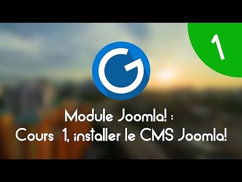 IMM Training - Joomla! Module: Tutorial course 1, installing the Joomla! CMS