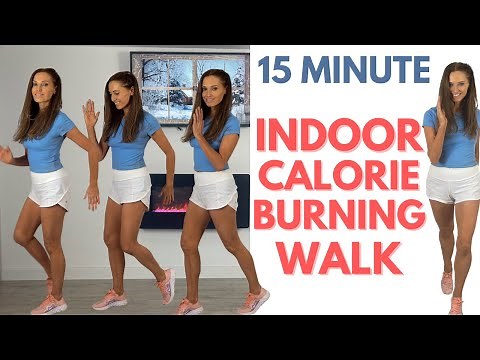 Walk at Home - Indoor Walking 15 Minute Home Workout with Walking Exercises for Weight Loss