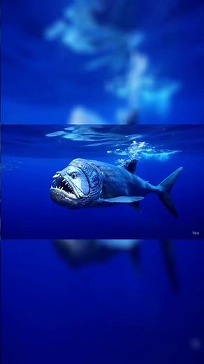 🦈 Xiphactinus – Giant Predator of the Cretaceous Seas 🌊