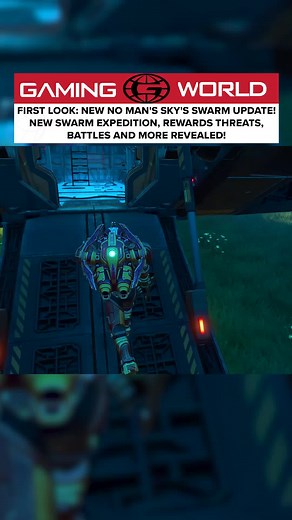 No Man's Sky: The Swarm Swarm Expedition Global War Effort Rival Teams Research Materials Ground Enemies Drone Protection Expedition Rewards Direwasp Suit Community Goals Restore Planets Construct the Core Atlas Threat Huge Battles Free! Out Now #gaming #nomanssky #nms #gamingnews