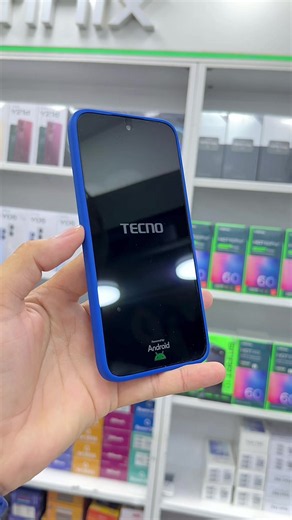 Tecno Spark 50 Blue — 7000mAh Battery & 50MP Camera