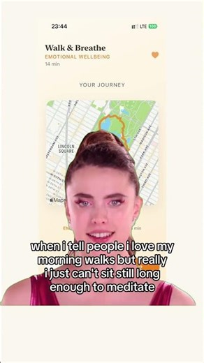 It was obvious in hindsight - walking just works better #walkingmeditation