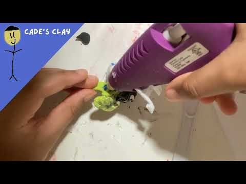 Making Blue Pikmin [ピクミン] and Rock Pikmin in Water Clay Art