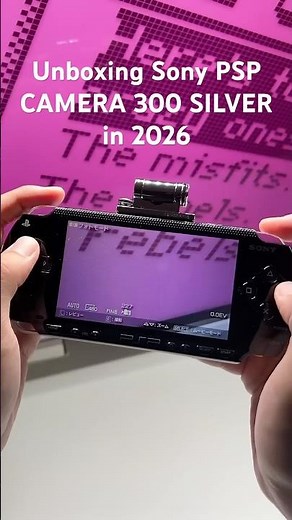 Unboxing the Rare Sony PSP CAMERA 300 SILVER GO! in 2026 Retro Gaming Nostalgia! #sonypsp #pspcam