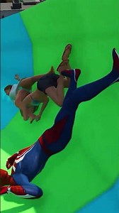 GTA 5 Water Slides Ragdolls | Spider-Man Jumps / Fails #shorts