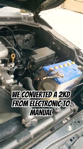 Modern engine without ECU | 2kd manual pump #shorts