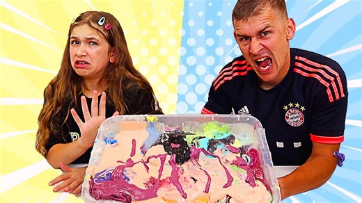 MAKE THIS GIANT UGLY SLIME PRETTY AGAIN CHALLENGE! | JKrew