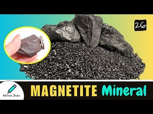 What is Magnetite 🧲- The Magnetic Mineral | Properties, Uses & More!