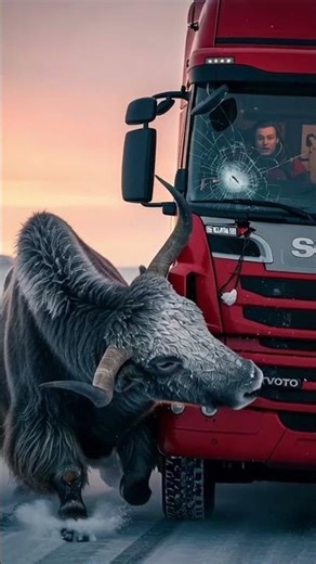 The Musk Ox That Saved a Driver's Life