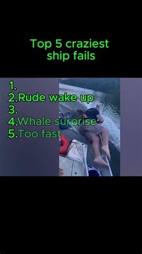 Top 5 craziest ship fails