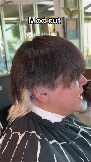 Tutorial Corte de cabello personalizado estilo mod cut #cortesdecabello💈 #cortesdecabello #barber